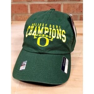 2022 Oregon Ducks Holiday Bowl Champions Green Hat Cap Ahead NEW